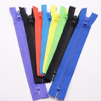 China Sustainable Good Quality Wholesale Environmental Protection Plastic Zipper With Recycled Material for sale