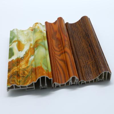 China Good Quality Modern Various Customer Needs Pvc Bathroom Wall Panels Luxury Line Core for sale