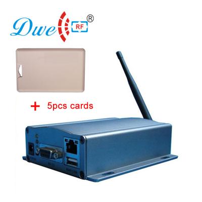 China Long Distance Rfid Starter Kit Omnidirectional 2.4ghz rfid reader with external 2dbi antenna for sale