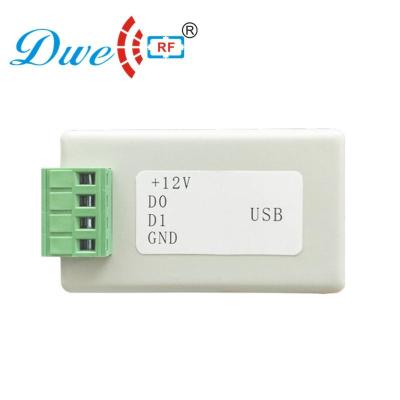 China Access Control System 125khz 13.56mhz UHF 5V 12V IF Readers Access Control Wiegand RFID To USB Converter for sale