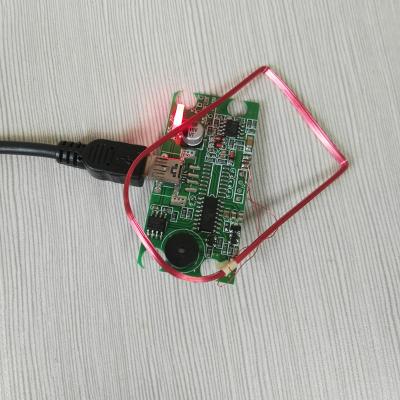 China Usb rfid reader keypad emulation access control usb rfid reader module 5V desktop card readers for sale