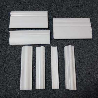 China Hot New Arrival High Quality Environment Friendly Selling PS Skirting For Indoor Decoration Size Customized Skirting Board for sale