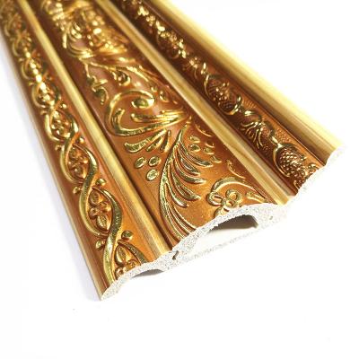 China Modern European Style House Decorative Plastic PS Cornice Molding for sale