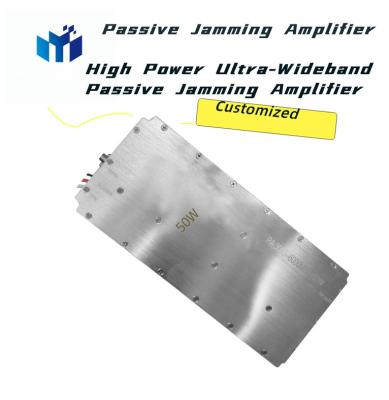 China 3000MHz-6000MHz High Power Ultra-Wideband Passive Jamming Amplifier 50W for sale