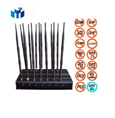 China 16 Band High Power Signal Jammer Cellular jammer mobile jammer in stock China Manufacturers Suppliers Wholesale Factory for sale