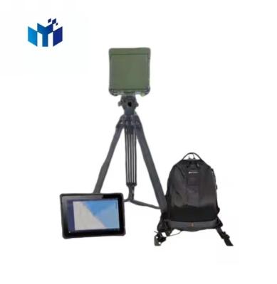 China Low Altitude Security Radar Portable Phased Array C-Band Digital Detection Radar System Easy Carried By Single Man for sale