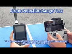 Handled Drone Detector Test