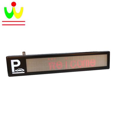 China Parking Guidance Screen Dot Matrix Display Led Programmable Scrolling Message Parking Guidance Screen for sale