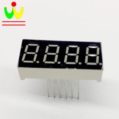 China Lndoor Best Selling Indoor Advertising Screen 4 Digits 7 Segment Board Led Digital Clock Display for sale