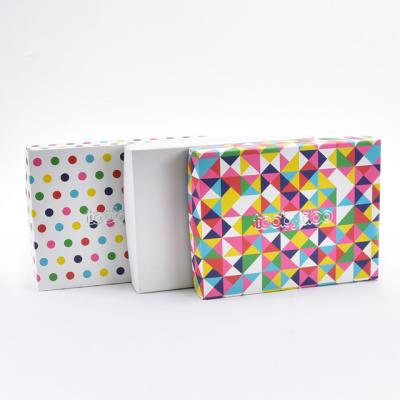 China Recycled Materials Cardboard Recyclable Low Price Customized Lid Rigid Paper Box Wholesale And Base Box for sale