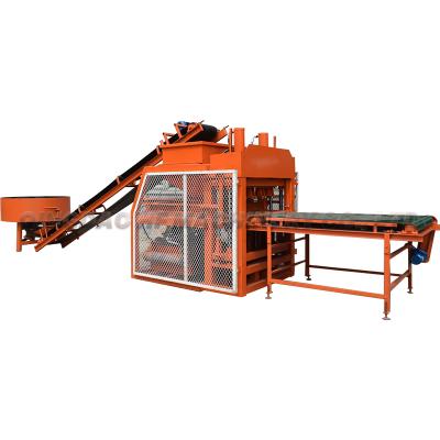 China Building Material Shops Clay Soil Eco-friendly Interlocking Brick Making Machine HF7-10 Compressed Earth Blocks Machinery for sale