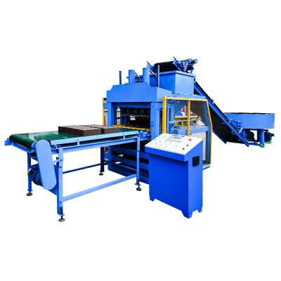 China Building Material Stores HF 4-10 Earth Bricks Making Machines Making Machine Price In India For Making Clay Blocks for sale