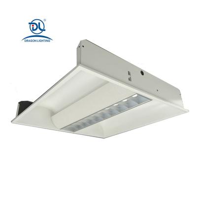 China High Quality Steel Body 30W Desktop Recessed LED Troffer Grill Light for sale