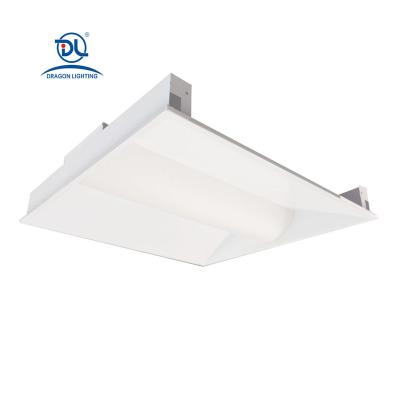 China Hotel/Hospital/Supermarket 105LM/W 6000K Troffer 2x2 LED Light with PC Diffuser for sale