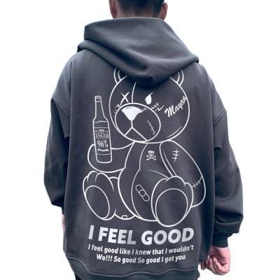 China Anti-wrinkle best price full zipper hoodie jackets top quality custom logo sweatshirts for men 2021 for sale