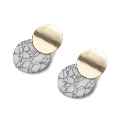 China 2020 Environmentally Friendly New Fashion Earring Simple Stud Jewelry Geometric Earrings for sale