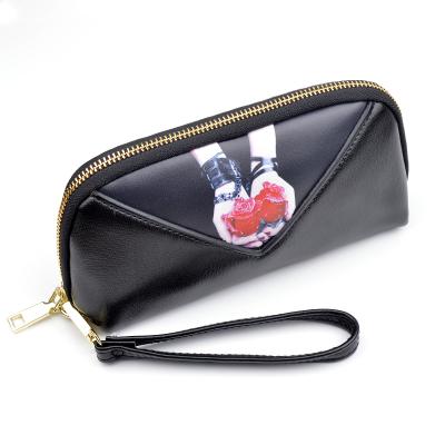 China 2020 New Fashion Waterproof Wallet Women Large Capacity Zipper Cosmetic Bag for sale