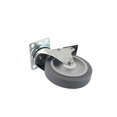 China Medium Duty China PIVOT Wheel Storage Shelf Caster Wheels With Brake for sale