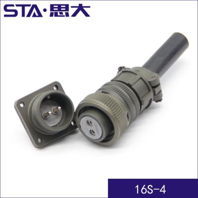 China Automotive 2pin Threaded Circular Connector, MS3100A16S- Connector MS3100A16S- MIL-C-5015 16H 3106 A16S-4S, 16H 3108 A16S-4S 16H 3108 A16S-4S for sale