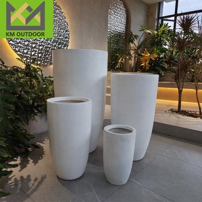 China Morden Modern Popular Garden  Popular Garden  Planter Pot for decoration Cement flowerpots Courtyard flower pots for sale