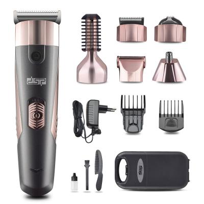 China Household DSP 8 Electric Rechargeable Trimmer Nose Trimmer Beard Mustache Shaver In 1 Men Multifunction Grooming Kits Trimmer for sale