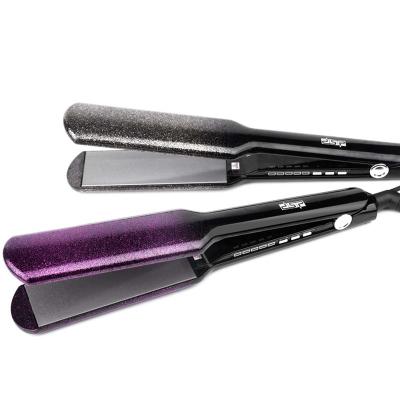 China Household DSP Hair Straightener 45W 2 in 1 Temperature Control Hair Curling Iron Flat Iron Five Speed ​​Aluminum Curling Iron for sale