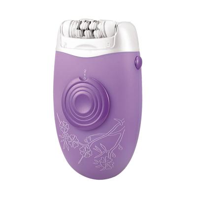 China Body Lady DSP Epilator 2 in 1 Three-knife Quick Clean Comfortable Shaving Peeling Skin Easy To Use Low Noise Epilator For Women for sale