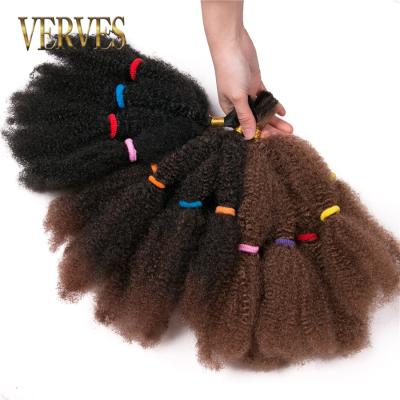 China Curly Curly Hair Culry Crochet Braids Hair Extensions 12inch, Synthetic Ombre Hair Bomb Twist Hair Afro Curly Braiding Bulk Braids for sale