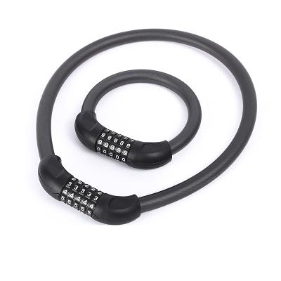 China Bags Big Brand Bike Accessories Cable Combination Mountain Bicycle Passwordring Lock for sale