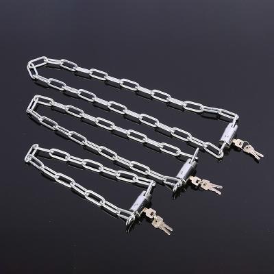 China Bags High Quality Chain Key And Door Combination Bike Stainless Steel Lock For Sale for sale