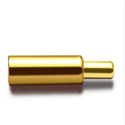 China Precision Machined PCB Terminal 1mm Spring Loaded Pogo Pins Pogo Pin Low-Resistance Brass for sale