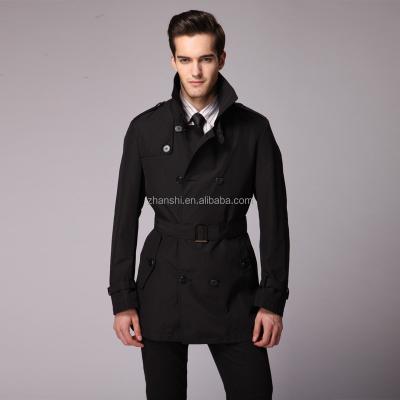 China Winter Anti-Shrink Black Long Coat Mens Spring Cross Anorak for sale