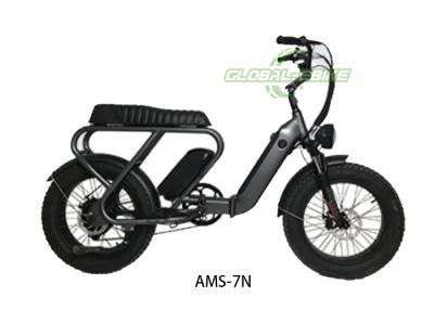 China Comfortable 7 Speed Shimano Fat Tire Electric Bike 30Ah With Color LCD Display for sale