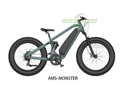 China 7 Speed Off Road Elektrische fiets Elektrische offroadfietsen met aluminium frame Te koop