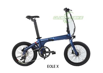 China 36V 250W Aluminum Electric Folding Bike With Topology LED Display Hydraulic Brake for sale