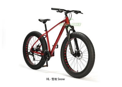 Chine Vélo en alliage d'aluminium noir rouge avec changement de vitesse SHIMANO et dérailleur arrière à vendre