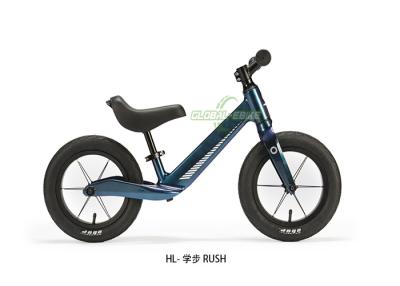 China Dark Blue Magnesium Fork Children Balance Bikes With Bearing Hubs Alloy Rim for sale