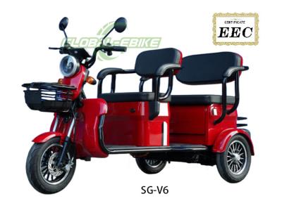 China SG-V6 Alloy Volwassenen Drie Wiel Elektrische Scooter Met 25km/H Max Speed Te koop