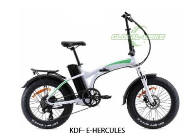 China Shimano 7 Speed Electric Folding Bike , 20inch Lightweight Foldable Ebike 48V 500W for sale