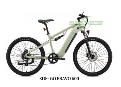 China Alloy Frame Electric Mountain Bike Long Range 48V 500W With LCD Display for sale