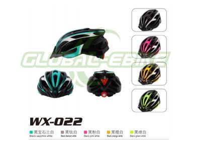 China Unisex Reflective Stickers Bike Helmet PC EPS Foam Shell For Cycling And Skating for sale