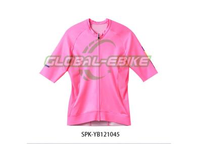 China Lightweight Short Sleeve Cycling Jersey Spring Summer With Customized Team Logo for sale