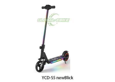 China Colorful 6.5 Inch Kids Electric Scooter , 2 Wheel Kick Scooter With Dual Brakes for sale