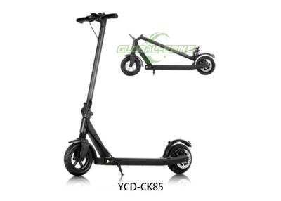 China 350W Black Iron Teenager Electric Scooter Portable With 120KG Max Load YCD-CK85 for sale