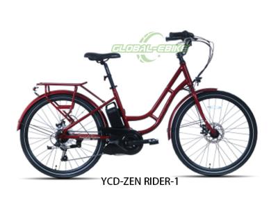 China YCD-Zen-Rider Aluminiumlegierung City EBike mit Tektro Bremsen 24V 250W Motor zu verkaufen