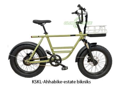 China 500W legeringsframe elektrische pendelfiets met BAFANG OLED display LED licht Te koop