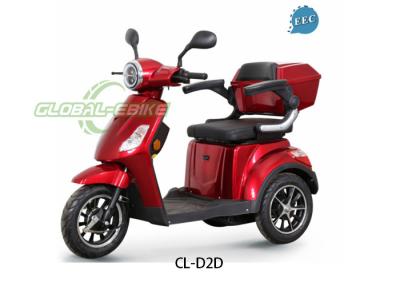 China 60V 30Ah 2100W 45km/h 3 wielen elektrische scooter voor volwassenen CE-gecertificeerd Te koop