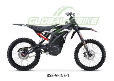 China 11000W Aluminium Electric Mountain Bike 72V 35ah Battery Assisted Te koop