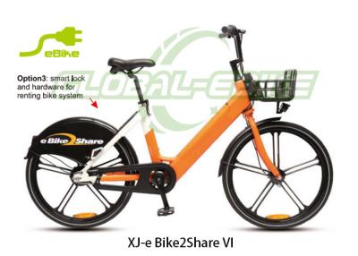 China XJ-e Bike2Share VI 36V 13Ah Cuadro de aleación de aluminio Bicicleta eléctrica con motor de 250W Función antirrobo y sensor de velocidad en venta