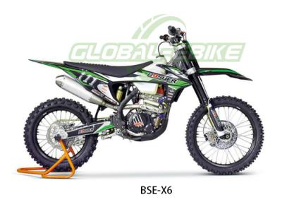 China BSE-X6 staal frame off road motorfiets met 1460 mm wielbasis 8L brandstoftank Te koop